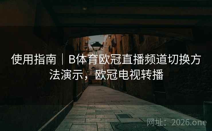 使用指南｜B体育欧冠直播频道切换方法演示，欧冠电视转播