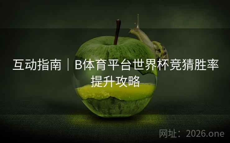 互动指南｜B体育平台世界杯竞猜胜率提升攻略
