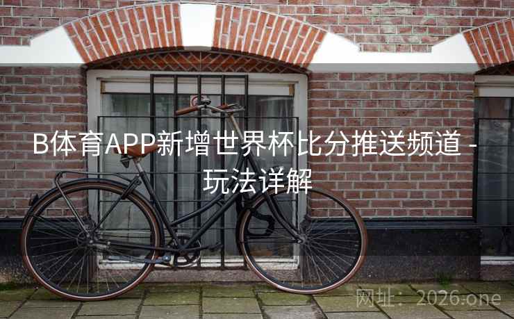B体育APP新增世界杯比分推送频道 - 玩法详解