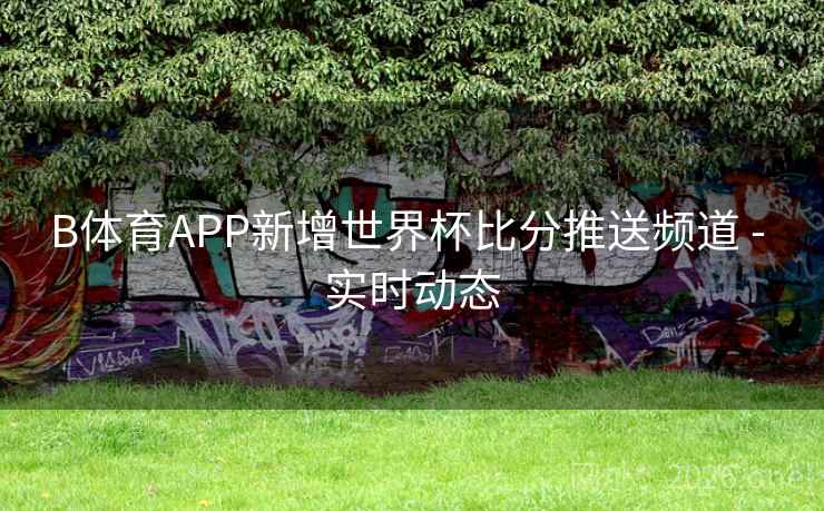 B体育APP新增世界杯比分推送频道 - 实时动态